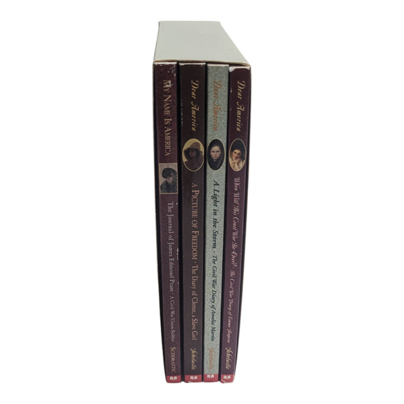Nation at War Civil War Collection Dear America Boxed Set ofโ 4 Books Scholastic - Picture 2 of 3